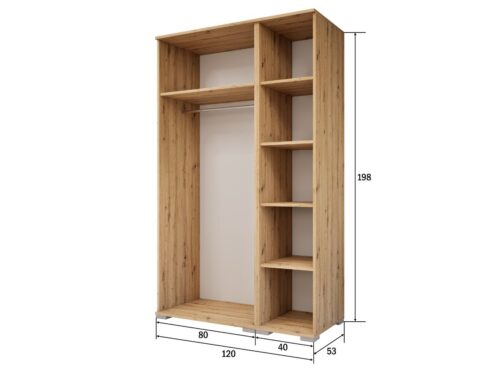 Marina 3 nyílóajtós 120- as belső