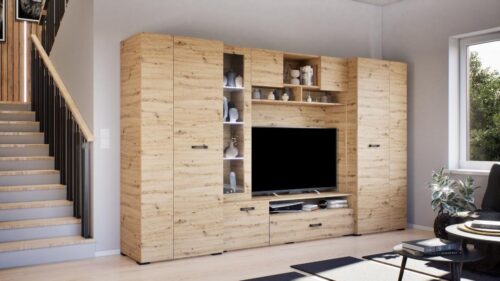 Alexa 330 cm széles szekrénysor