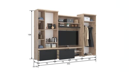 Bianka szekrénysor méretezve